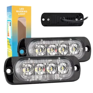 LED Warning Light and Side Marker Indicator Ambient Lighting Car Interior for Truck Trailer Auto Interior Lighting