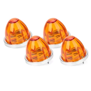 LED Watermelon Lights Truck Trailer Side Marker Turn Signal for Semi Truck Pickup