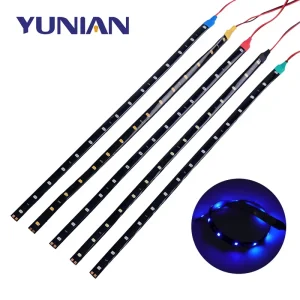 LED Waterproof Car LED Strip Light 30cm Car Interior Decorative Atmosphere Lamps Exterior Modification Light DRL