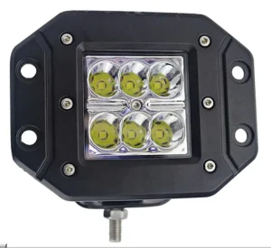 LED Work Light Bar 4 Inch 18W Flush Mount Universal Fitment Fog Lamp