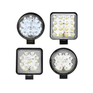 LED Work Light Bar Spot Flood Beam Off Road Driving Lamp IP68 for Forklift Construction Vehicle Truck
