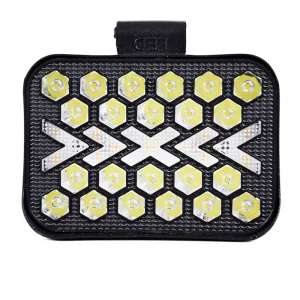LED Work Light Dual Color 12V 80V Waterproof for Light Truck Auto Exterior Lighting Retrofit Upgrade
