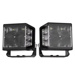 LED Work Light Motorcycle LED Headlight Projector Lens Motorbike Driving Spotlights Fog Lamp Retrofit for Car Truck