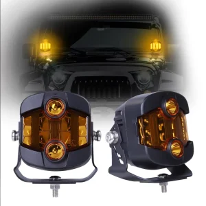 LED Work Light Offroad Spot Light 120W High Powered LED Driving Lights for 4×4 Off Road Car SUV Trailer Tractor Truck