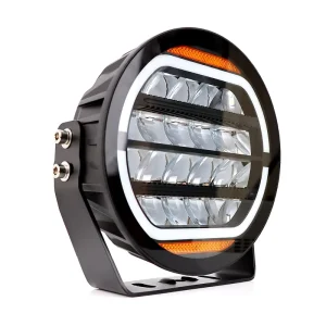 LED Work Light R01 5 Inch 7 Inch 9 Inch 60W 100W 200W White Dual Color DRL Driving Light For Trucks