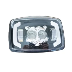 LED Work Light Truck 6 Inch Motorcycle LED Headlight 6×4 High Brightness High Low Beam 2 Bead Modification Strobe Light
