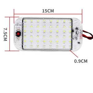 LEIMU Universal 12V-60V LED Car Interior Reading Light