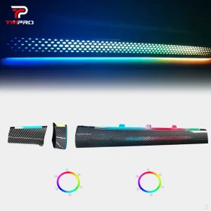 LHD Car Ambient Lighting for Honda Civic Atmosphere Light Mobile Phone APP Control Interior LED Decor Lamp Kit