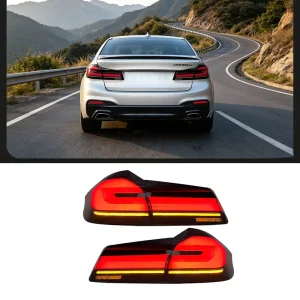 LIANGTU Auto Car Part for 5 Series G38 M5 F90 G30 New LCI LED Taillights Assembly 12V