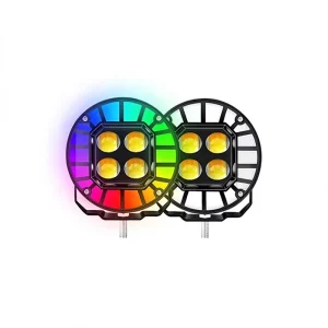 LIKATE Waterproof 12v-80v 6000L 6500k LED Work Lights for Trucks Tractors and Off Road Vehicles