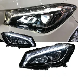 LKS for Mercedes Benz CLA Class Headlights LED Headlight Assembly Upgrade Edition Full LED DRL Sequential Turn Signal