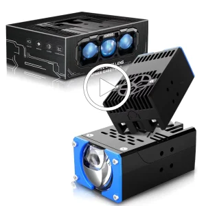 LM40B 12V Car Headlight Motorcycle 6000K Hi Low Beam High Brightness Modified Auxiliary Bulbs Spot Light
