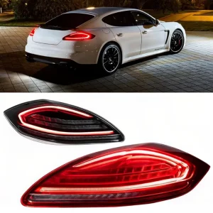 LT for Porsche Panamera 970.2 Taillight LED Rear Lamp Upgrade GTS Style Sequential Animation Tail Light Assembly