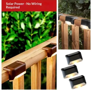 Ladder Lights Solar Outdoor Garden Illumination IP44 Waterproof CE Certified Inductive Control Auto Dark Bright Mood Pastoral