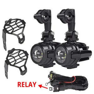 Lamp Universal Motorcycle LED Spotlights External Headlights LED Modified Motorcycle Fog Lights