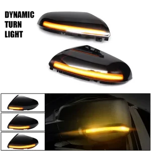 Led Amber Dynamic Turn Signal Indicator for Dodge Ram 1500 2500 Rearview Bliker Sequential Signals Light