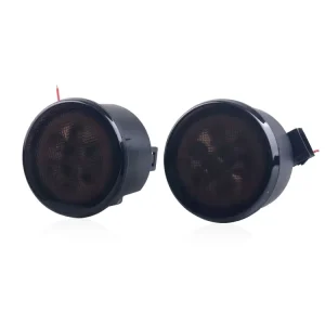Led Auxiliary Turn Light for Jeep JK Led Front Grille Light with Bright White Halo 3W