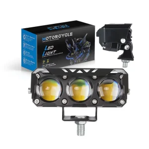 Led Bar Headlight Motorcycle Driving Light High Power Waterproof Wide Voltage Offroad Lamp