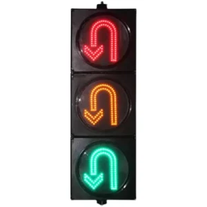 Led Blinking Traffic Light Signal Light 100mm 200mm 300mm 400mm Warning Turn Light