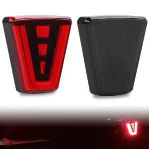 Led Brake Pilot Lights Sporty F1 Style Rear Tail Lights 12V Car Flash Warning Reverse Stop Safety Signal Lamps for Auto SUV Moto