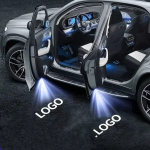 Led Car Door Welcome Light Courtesy Lights With Projector Logo Interior Accessories