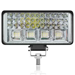 Led Driving Light square 7Inch 57LEDS 171w Large Field of View LED Work Light High Low Beam for Car