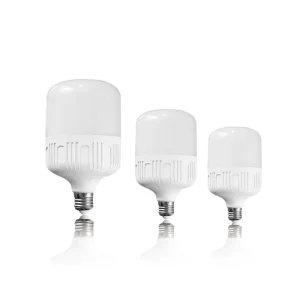 Led Factory Foshan AC85 265V E27 B22 5w 10w 15W 20w 30w 40w 50w Column 8000k 10000k T60 T70 T80 T100 T120 Led t Bulb