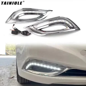 Led Fog proof Driving Lights Modified Led Daytime Running Lights Turning Decorative Lights for Hyundai Sonata 11 12