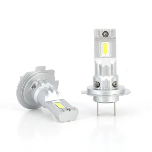 Led H7 Fanless Car LED Headlight Bulb 5200 Lumens 40W Low Profile Easy Installation Super Bright Led Headlight