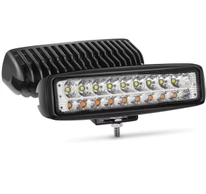 Led Light Bar Slim 6″ Driving Work Light 54W Pods Fog Lights Single Row for Cars Trucks Off Road Motorcycle