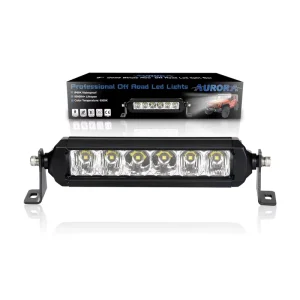 Led Light Bars 6 Inch 4×4 Off Road Truck Car Auto Single Row