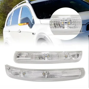 Led Rearview Mirror Edge Turn Signal Light Warning Lamp Amber for Chevrolet Captiva