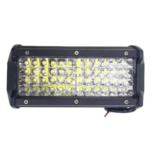 Led Spotlight 4×4 Rows 7Inch 144W LED Work Light Bar for Offroad SUV Driving Fog Light Truck Trailer Boat
