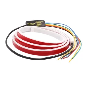 Led Strip Light for Car Accessories Led Strip Light Car Brake Light Bar Warning Stop Colorful Tailgate Lamp