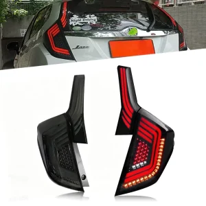 Led Tail Lamp Taillights for Honda Fit Jazz Rear Brake Light Jazz Stop Lamp