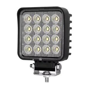 Led Work Light 64W Lamp For Truck Tractor Car Offroad Vehicle Boat Trailer Illuminating System Truck Accessories