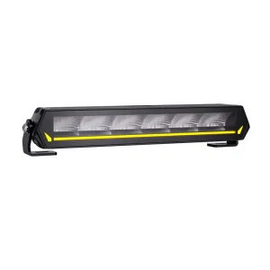 Led bar Dark Knight Identity 14″ Straight Slim LED Light Bar Dual DRL IP69K 5000 Lumens for LEDs