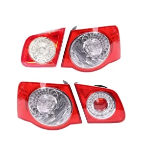 Left Right Red LED Car Tail Lamp Rear Brake Light 12V for Jetta Sagitar MK5 1K0945093 1K0945094