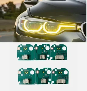 Lemon Yellow 63117419615 63117419610 LED Daytime Running Light Angel Eyes Light Source Chips for BMW 3 Series F30 F35