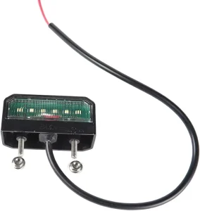 License Plate Light 12V 24V Number Plate Light Waterproof LED License Plate Lamp for Truck Trailer RV Car Caravan Boat Lorry