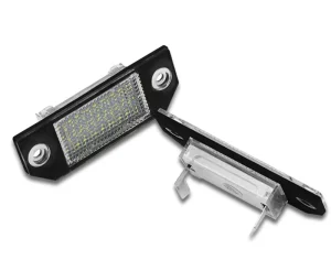 License Plate Light License Tag Lights LED White LED Car License Number Plate Lamps for Ford Focus C MAX MK2