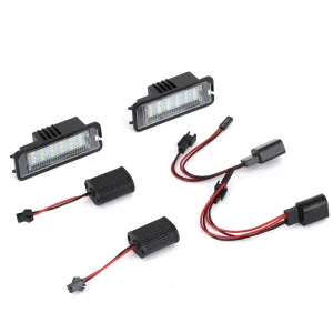 License Plate Light License Tag Lights White LED Car License Number Plate Lamps Taillight for Chevy Tahoe GMC Luces De Matricula