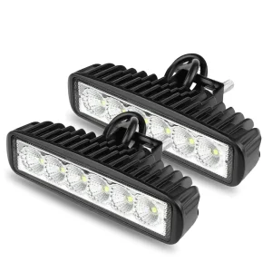 Light Bar 6inch 18W LED Car DRL Work Lights Spotlight Universal Offroad Automobile Truck Driving Fog Spot Lamp Headlight IP67