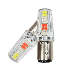 Lighting LED Brake Light 1157 2835 32SMD Front Lamp Mini Bulb Flashing RGB Water Brake Light