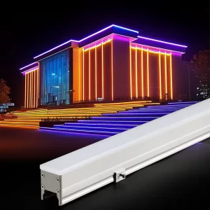 Linear Lights Building Exterior Walls Exhibition Display Lighting Modern IP65 Rated LED High Brightness Multi-Color Washer