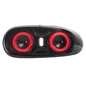 Lingtan Full LED Tail Lights for Miata MX5 NC Rear Stop Lamp 3rd Gen MX5/MX-5 NC1-NC3 Roadster Smoke/Clear Lens