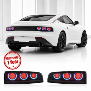 Long Lifespan LED Brake Stop Light for Nissan Z RZ34 400Z RGB LED Tail Lights withPlug and Play