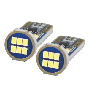 Low MOQ 194 186 801 Auto Led Interior Bulb T10 W5W 18led 18smd Car Led Wedge Park Light for Vehicles