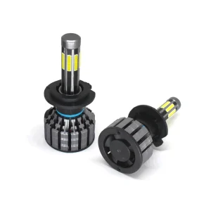 Lumen 6000Lm Color Temperature 6000K Buld Lights Car Led H1 H3 H7 H11 9005 9006 Car Headlight