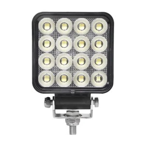 Luxurious LED Fog Work Light 64W 5760LM Flood Lamp IP68 Waterproof Die Cast Aluminum 12 24V for Truck SUV ATV